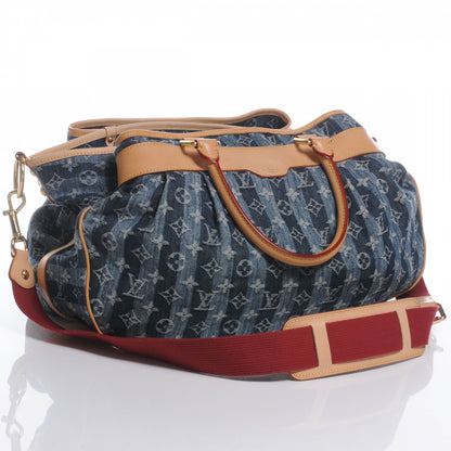 Louis Vuitton Denim Raye Cabas GM 3 of 8