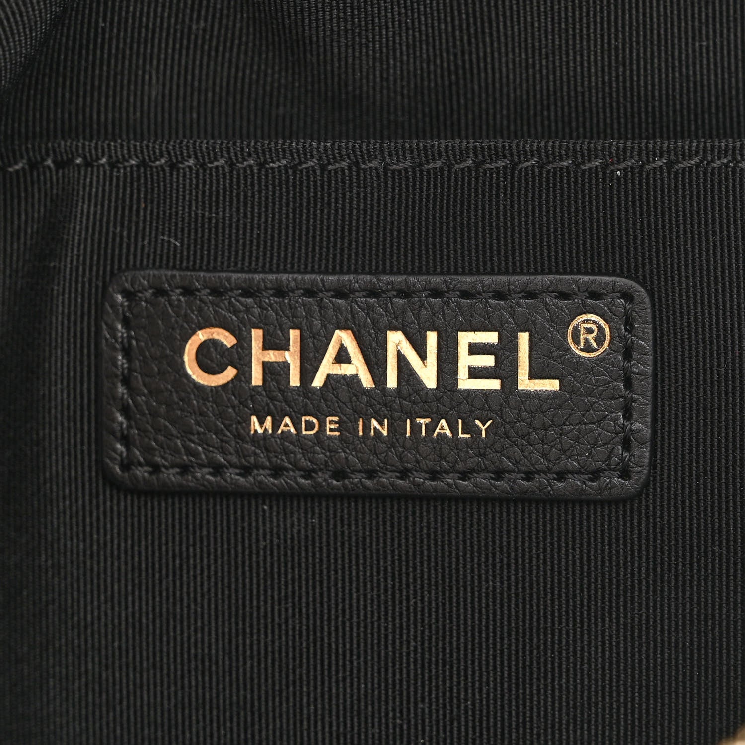 Chanel Calfskin Quilted Banane Waist Bag Fanny Pack Black 6 of 10