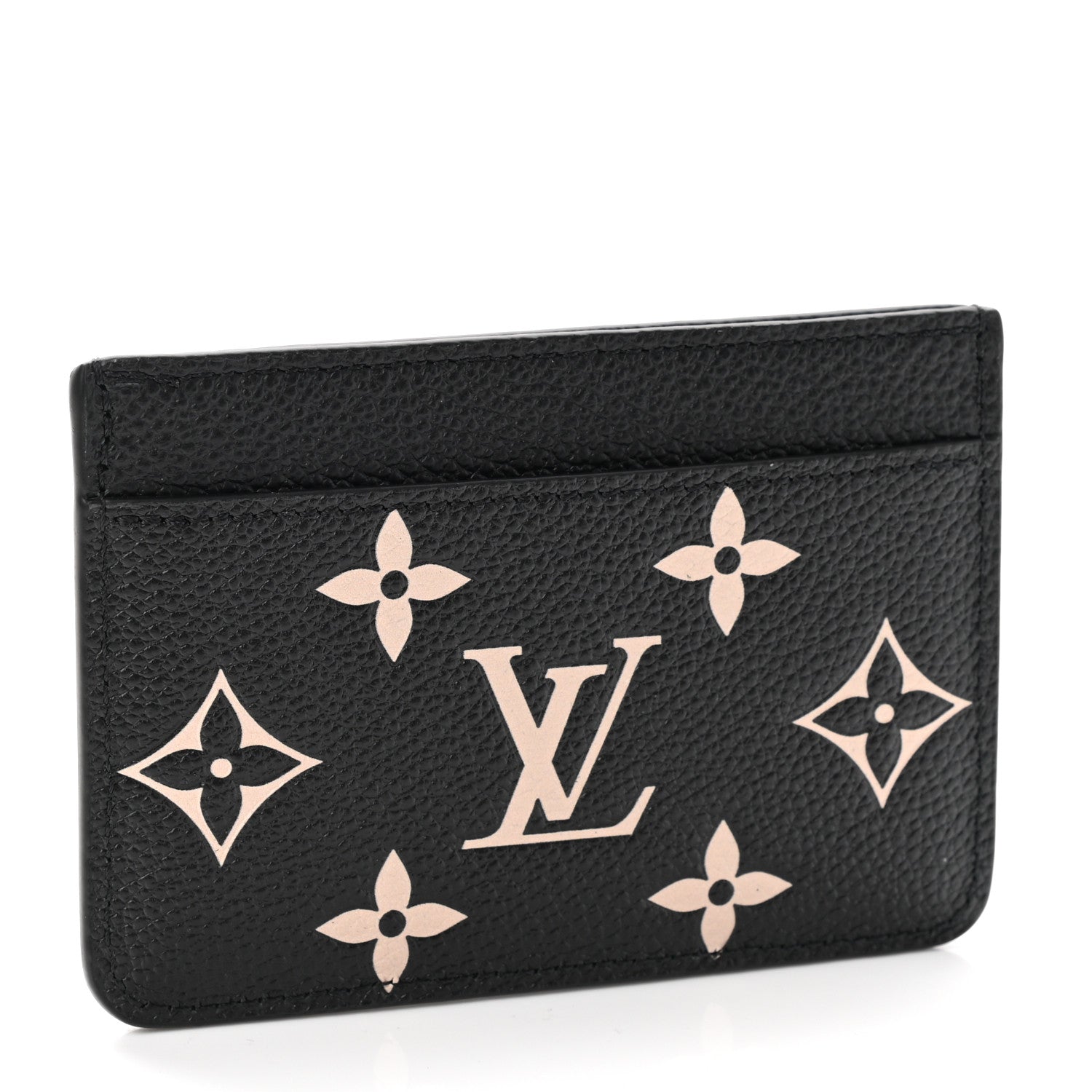 Louis Vuitton Empreinte Card Holder Black Beige 3 of 7