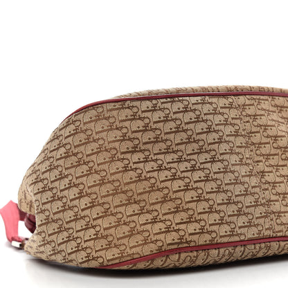 Christian Dior Monogram Street Chic Shoulder Bag Beige Red 8 of 15