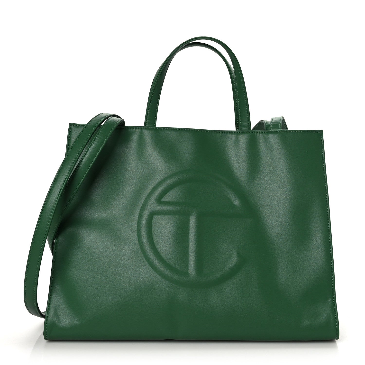 Telfar Vegan Leather Medium Shopping Bag Leaf 1 of 7