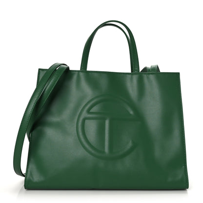 Telfar Vegan Leather Medium Shopping Bag Leaf 1 of 7