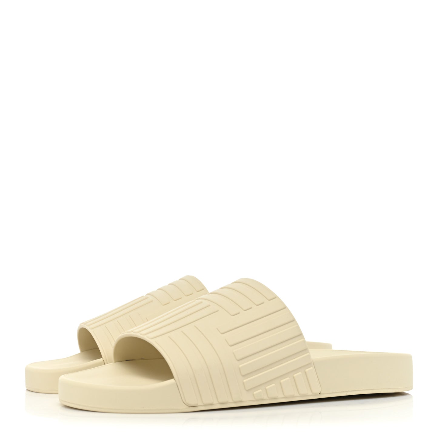 Rubber Carpet Slider Sandals 39 Sea Salt