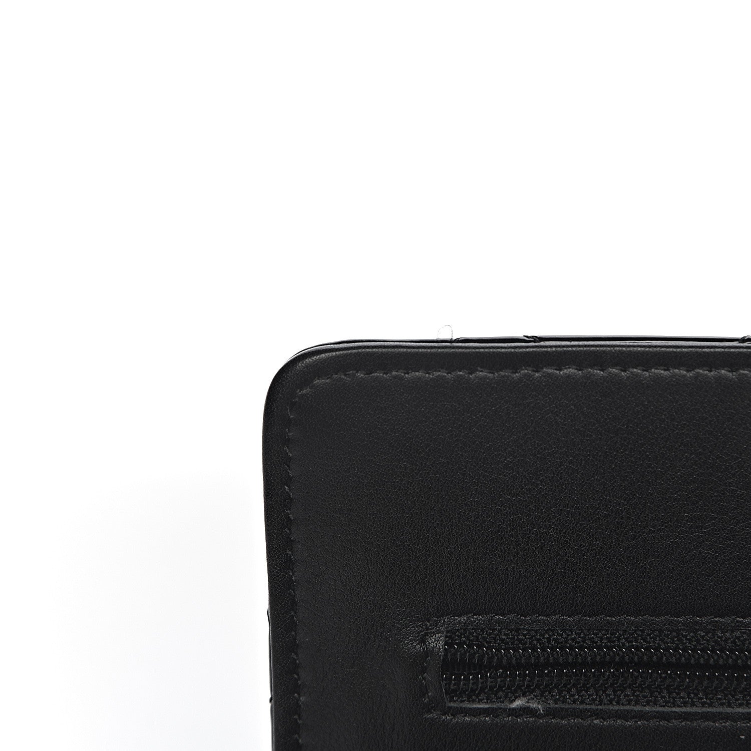 Chanel Patent Quilted Wallet On Chain WOC Black 9 of 14