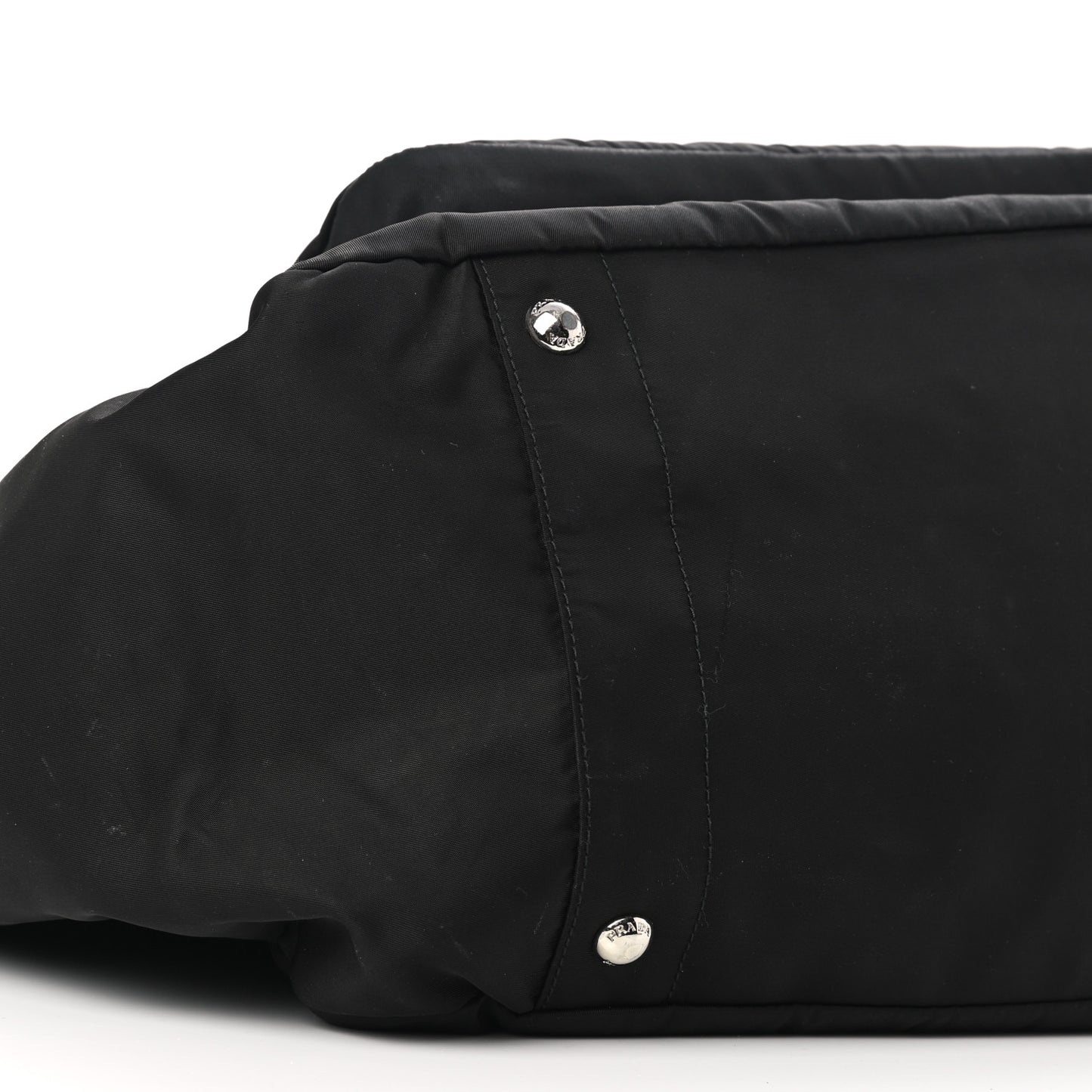 Tessuto Nylon Diaper Bag Black