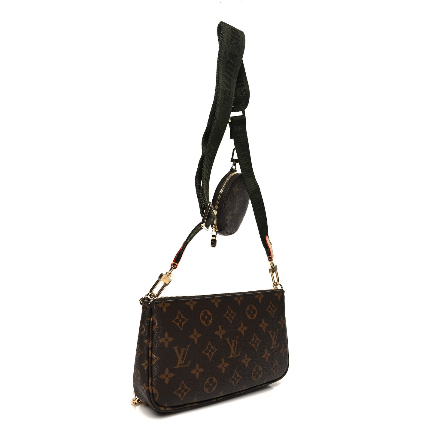 Monogram Multi Pochette Accessories Kaki