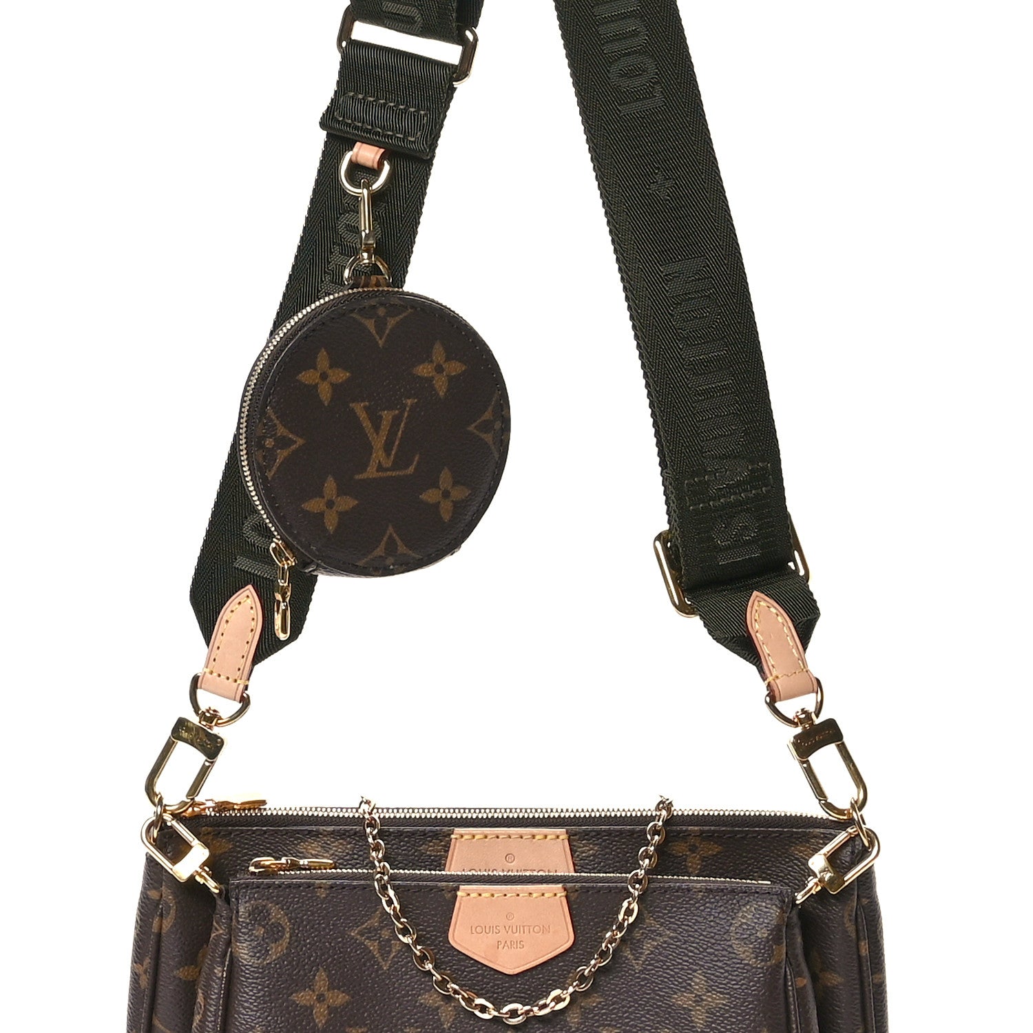 Louis Vuitton Monogram Multi Pochette Accessories Kaki 9 of 12