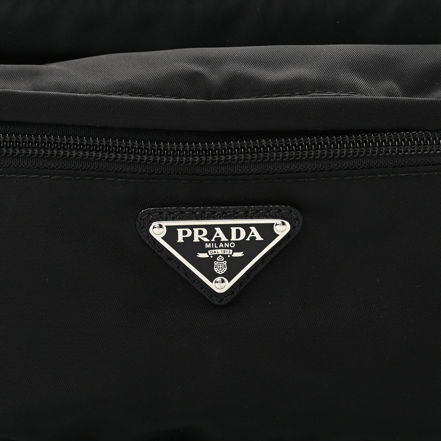 Tessuto Nylon Montagna Belt Bag Black