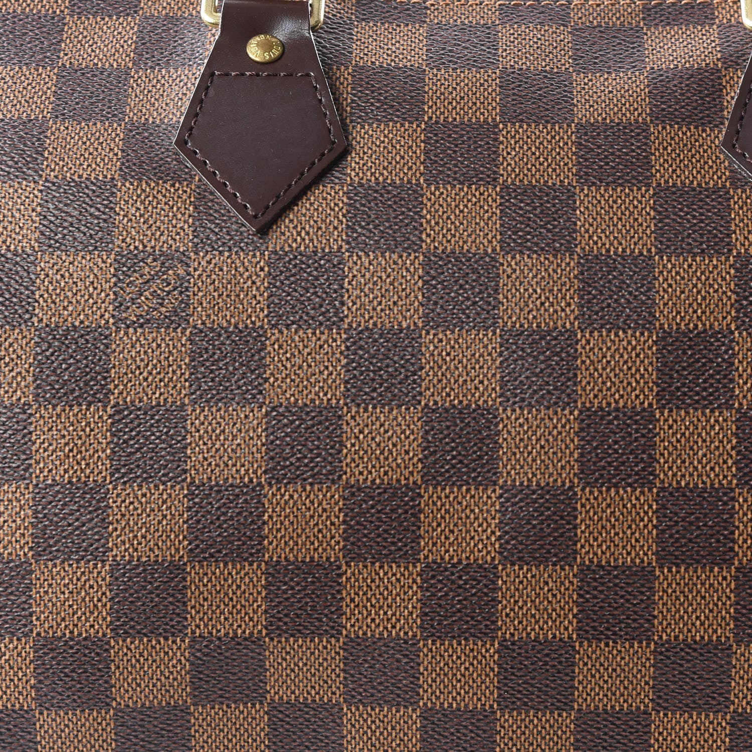 Louis Vuitton Damier Ebene Speedy 30 12 of 12