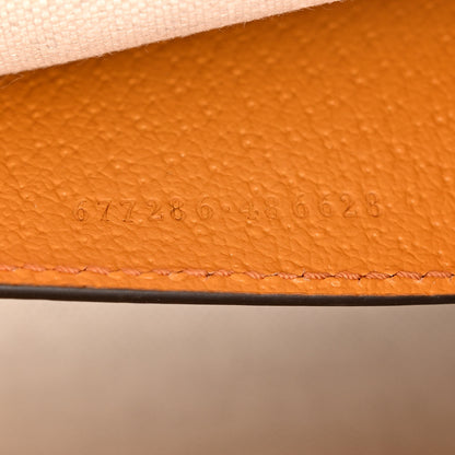 Gucci Raffia Textured Dollar Calfskin GG Monogram Web Small Horsebit 1955 Crossbody Bag Natural Bright Hibiscus Sun Oil 7 of 12