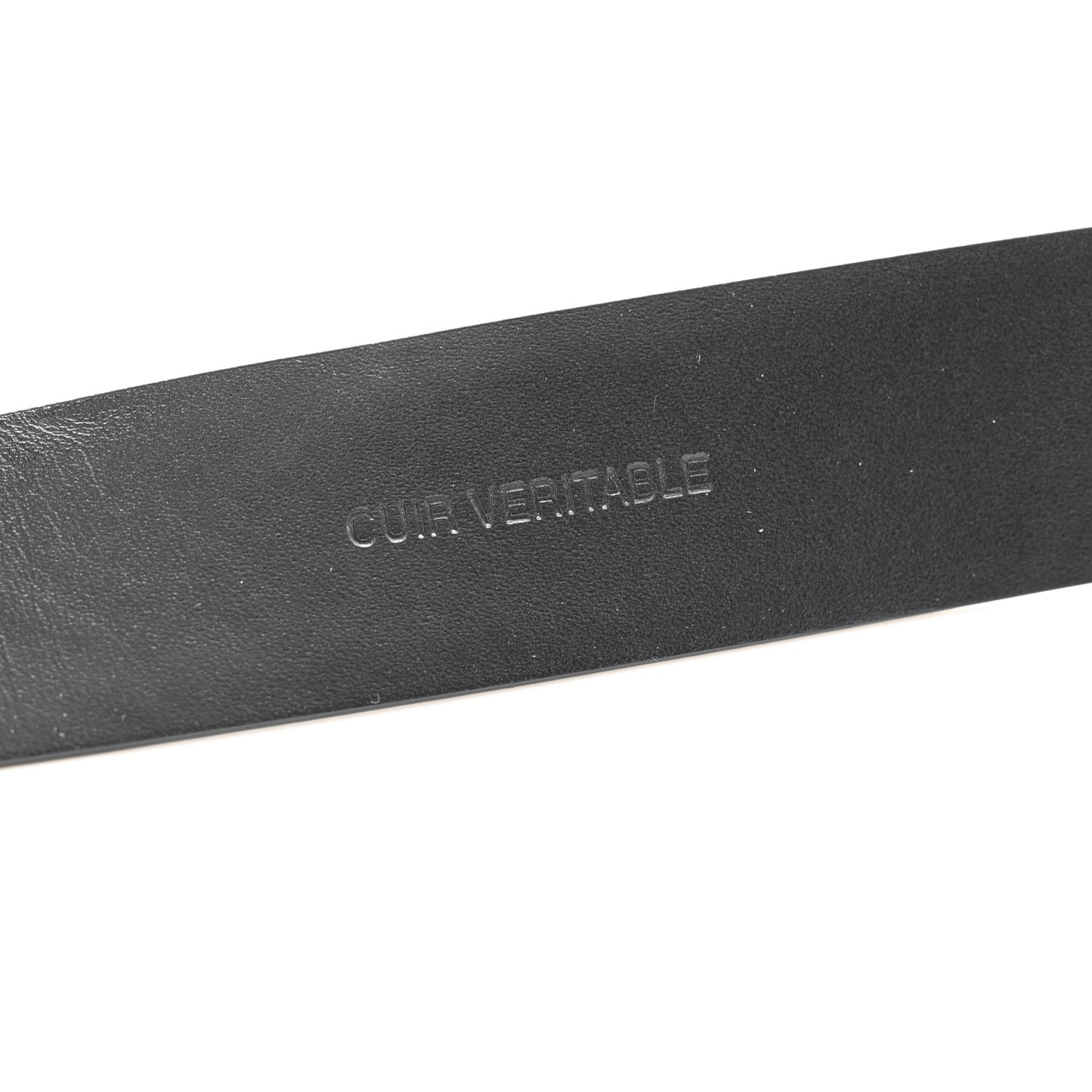 Calfskin Crystal CC Belt 75 30 Black