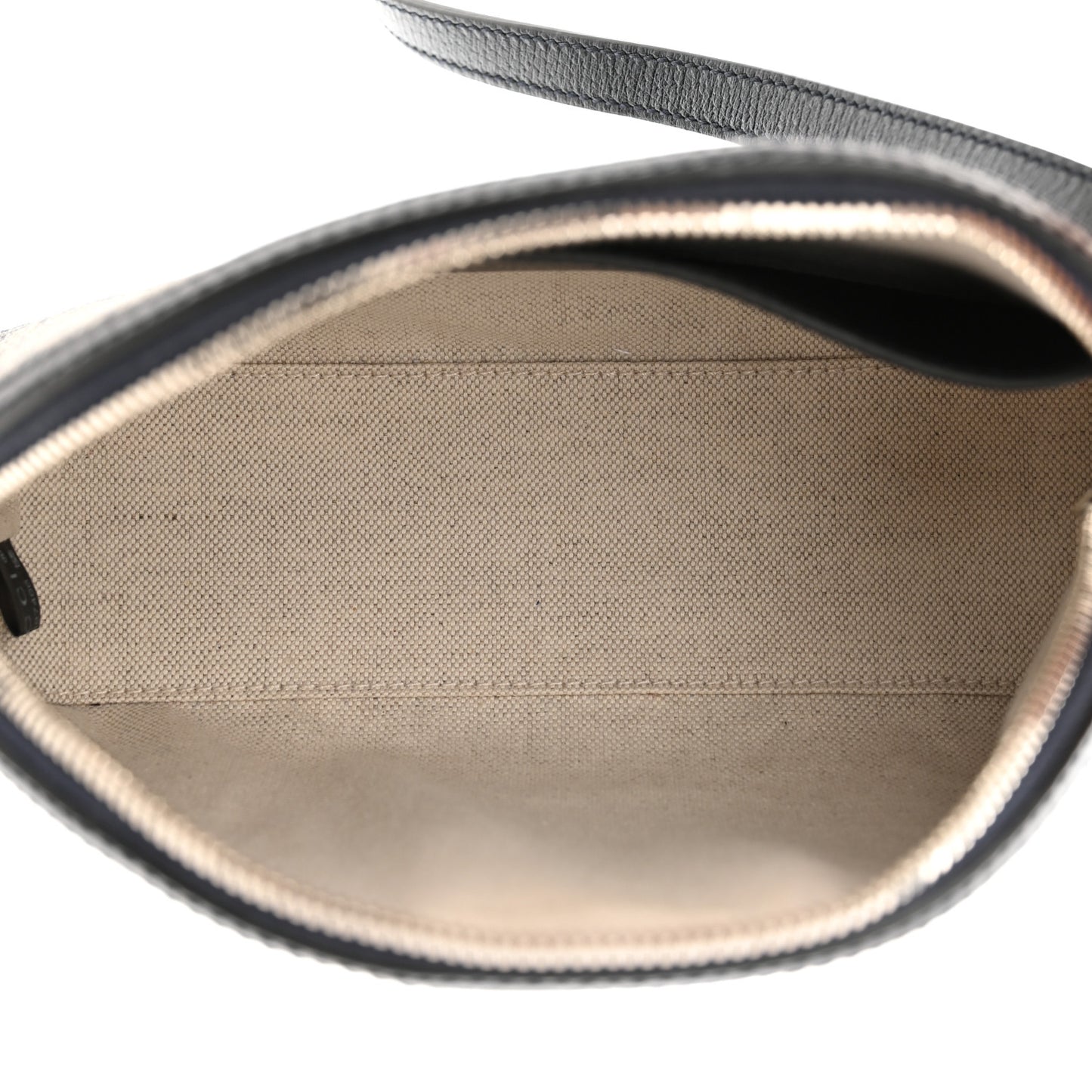 GG Supreme Monogram Textured Dollar Calfskin Web Small Ophidia Dome Shoulder Bag Beige Blue