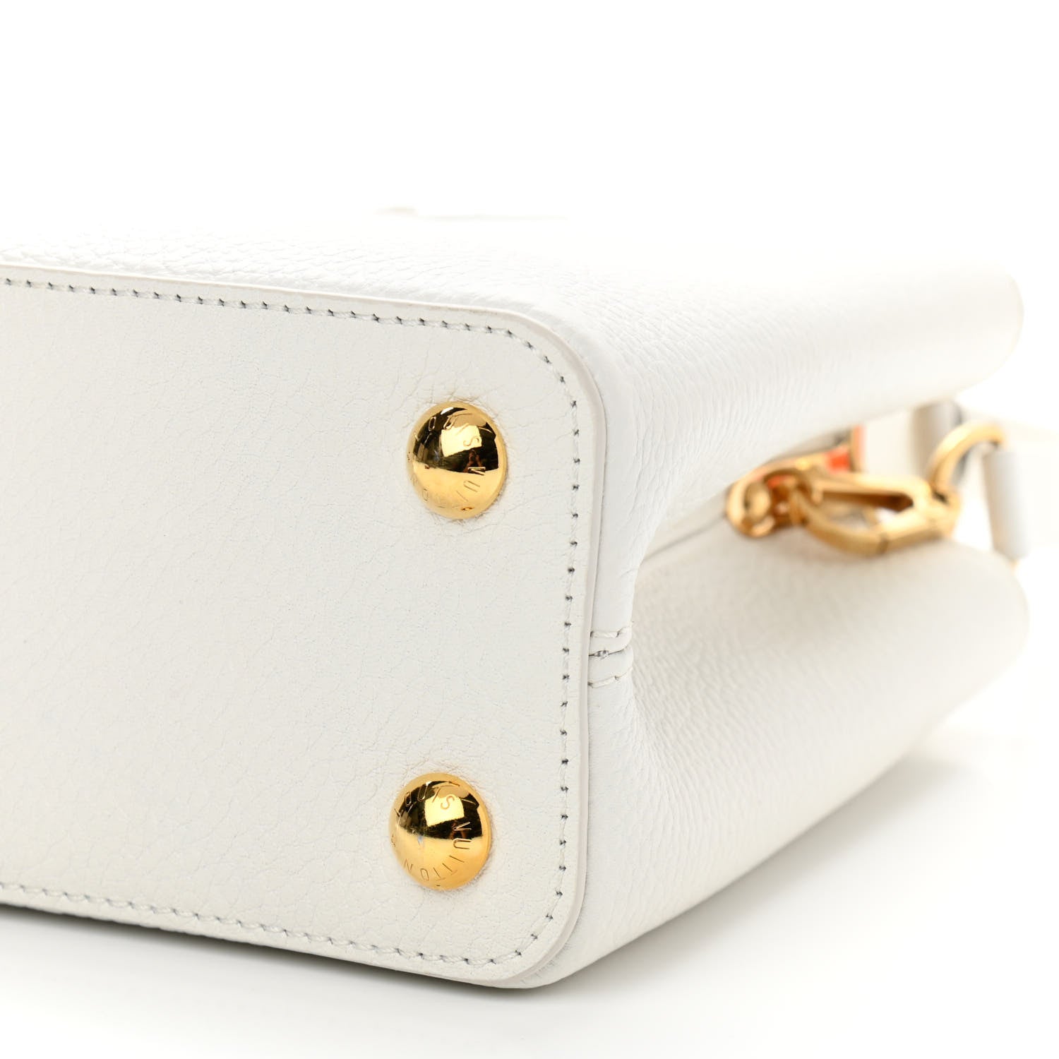 Louis Vuitton X UF Taurillon Artycapucines BB White 13 of 14