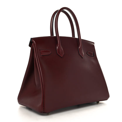 Hermes Box Birkin 30 Rouge H 3 of 14
