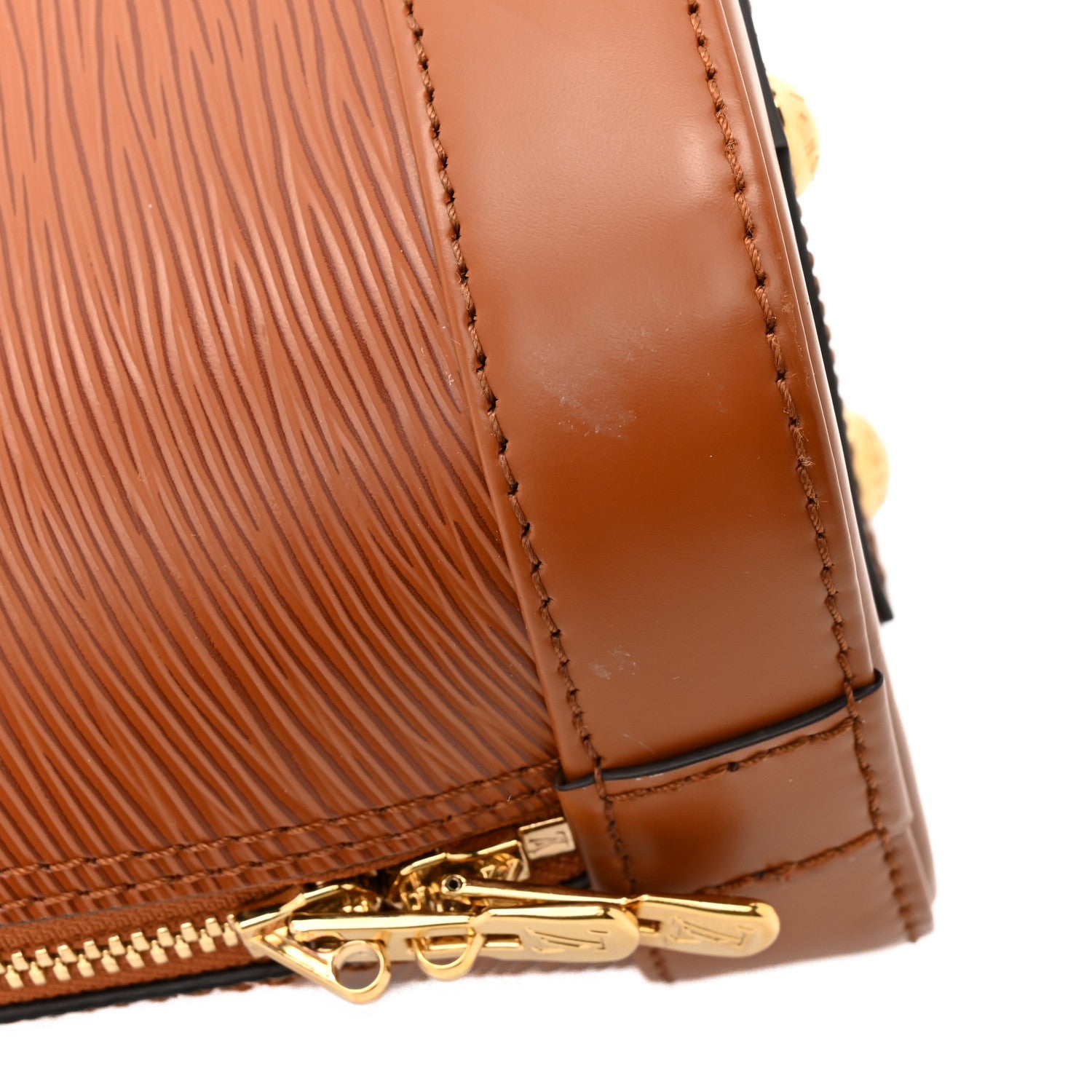 Louis Vuitton Epi Alma BB Tan 9 of 11