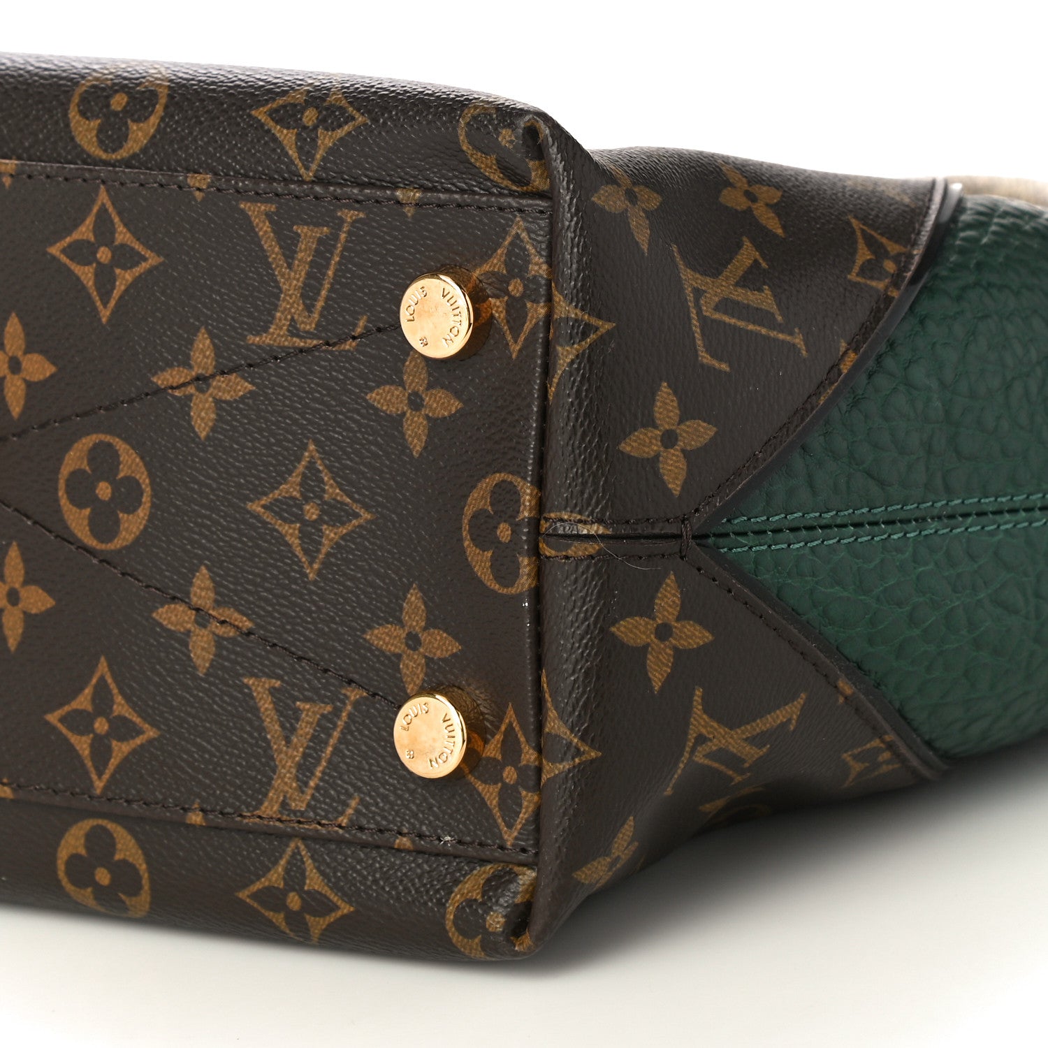 Louis Vuitton Ostrich Lizard Majestueux Shoulder Bag Vert 9 of 10