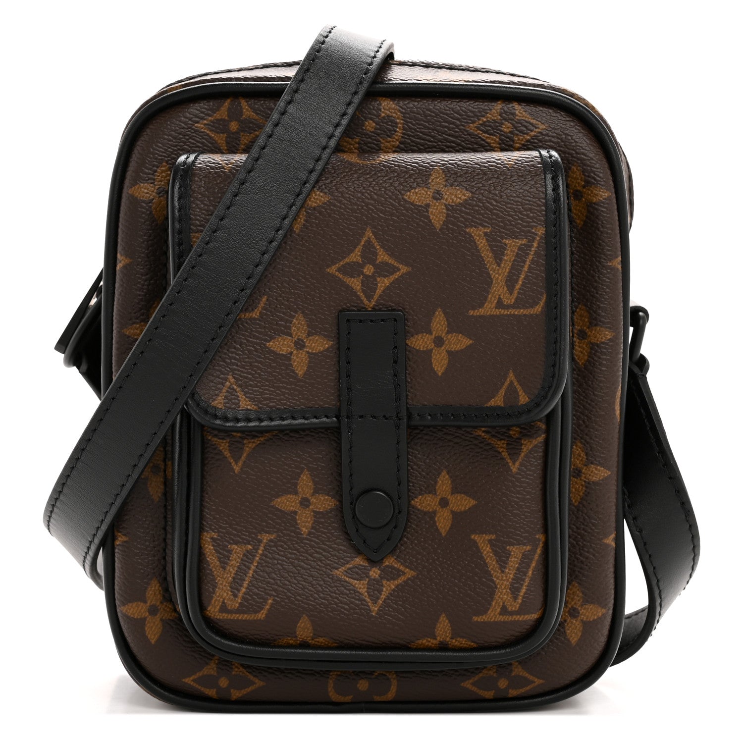 Louis Vuitton Monogram Macassar Christopher Wearable Wallet 2 of 10