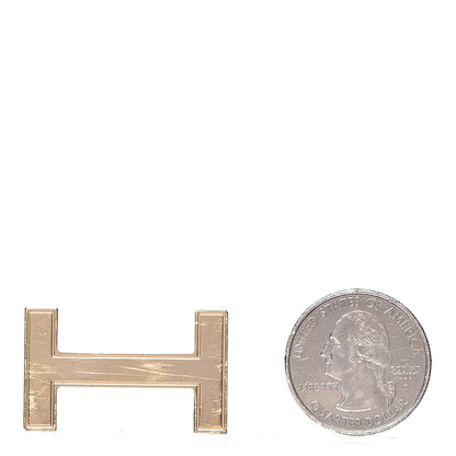 Hermes 15mm Quizz H Belt Buckle Gold 3 of 5