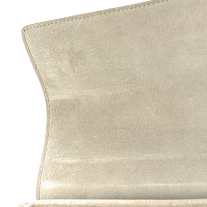 Celine Calfskin Medium Soft 16 Bag Light Grey 10 of 10