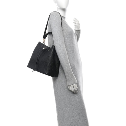 Louis Vuitton Empreinte Neonoe MM Black 2 of 11
