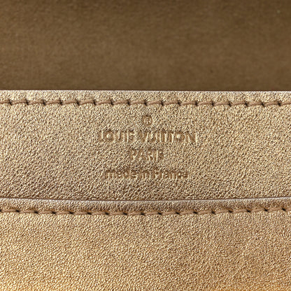 Louis Vuitton Calfskin Neo Sobe Louise EW Clutch Gold 6 of 11