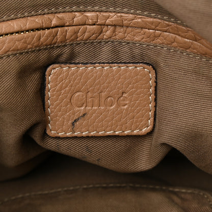 Chloe Calfskin Medium Marcie Satchel Light Tan 6 of 31