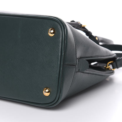 Prada Saffiano Lux Open Promenade Tote Biliardo 8 of 11