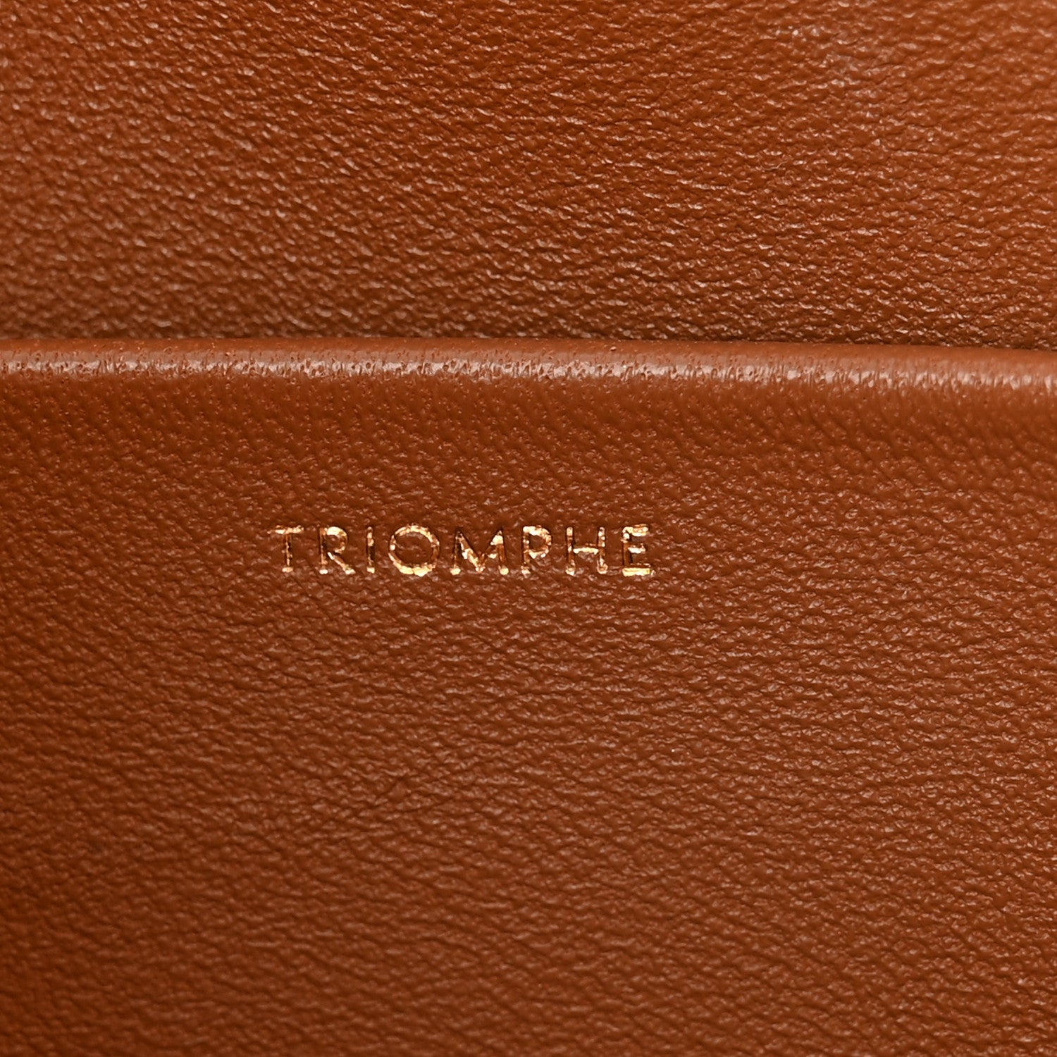 Celine Natural Calfskin Triomphe Shoulder Bag Tan 7 of 15
