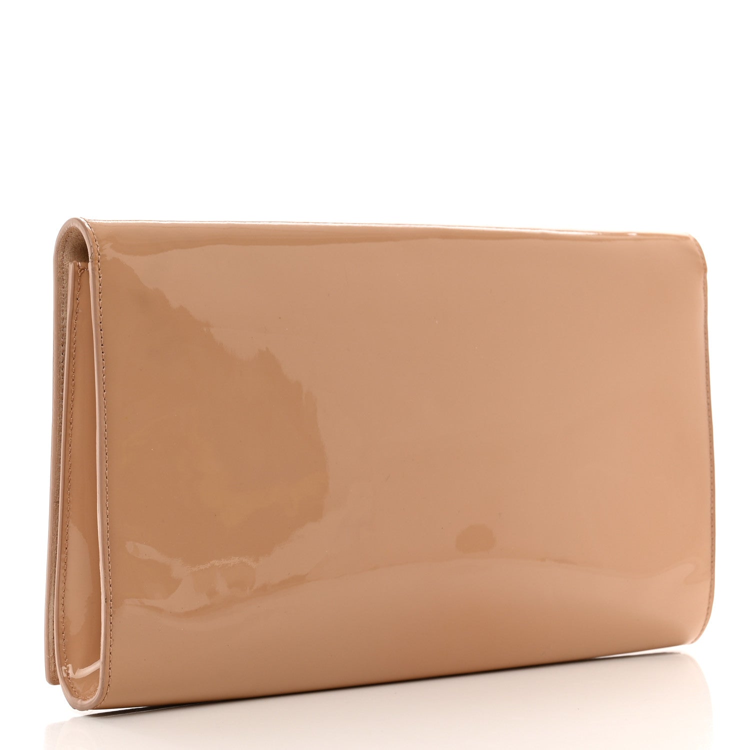 Saint Laurent Patent Calfskin Monogram Large Belle De Jour Clutch Chair 3 of 9
