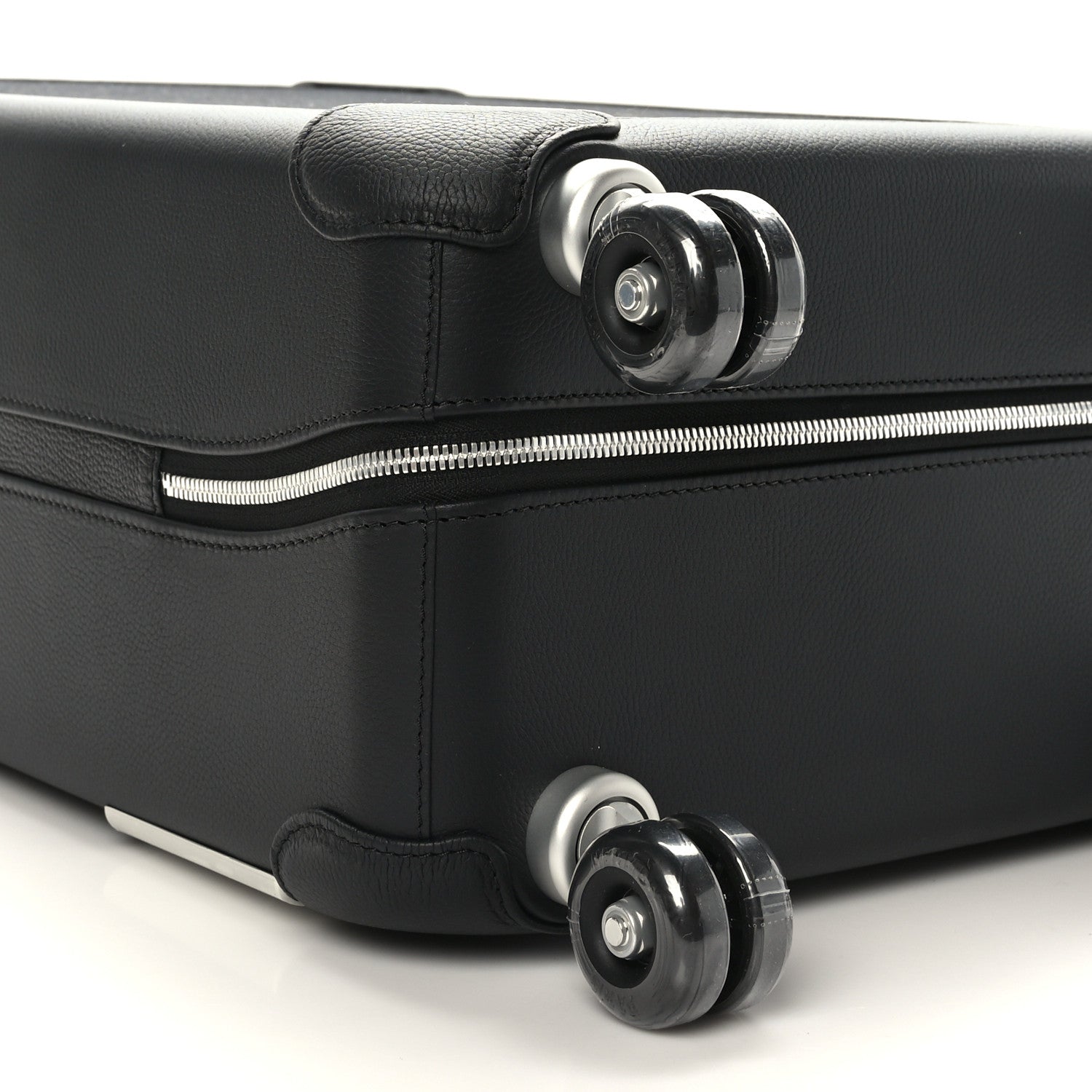 Hermes Taurillon Regate Militaire Sports Toile R.M.S. Trolley Case Luggage Black 6 of 7