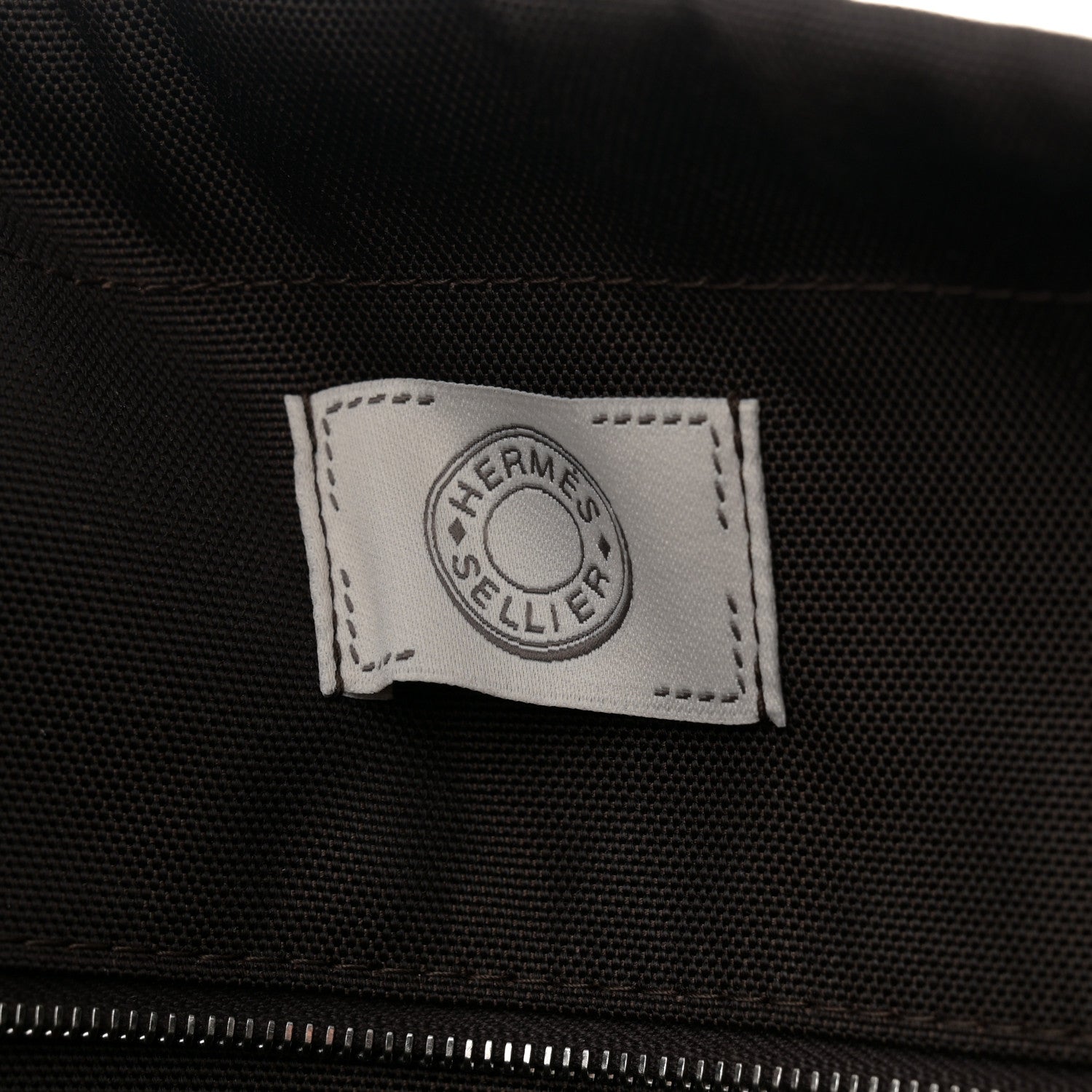 Hermes Felt Sac De Pansage Groom Bag Acier 8 of 12