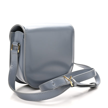 Celine Shiny Calfskin Teen Besace Blue Grey 3 of 9