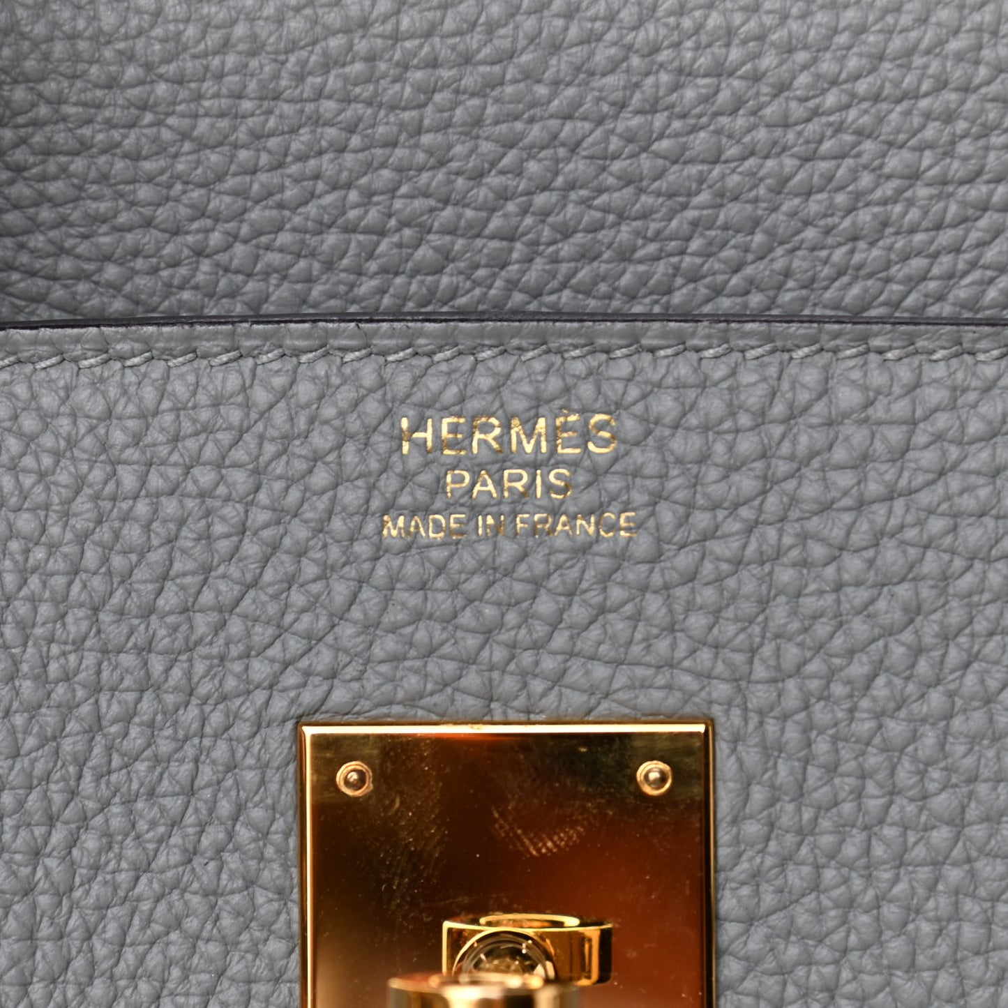 Togo Birkin 30 Gris Mouette