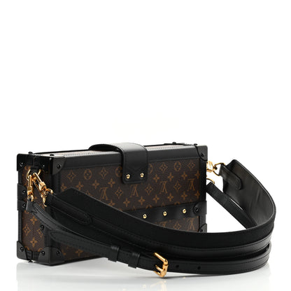 Louis Vuitton Monogram Petite Malle East West Black 3 of 11