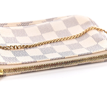 Louis Vuitton Damier Azur Mini Pochette Accessories 9 of 9