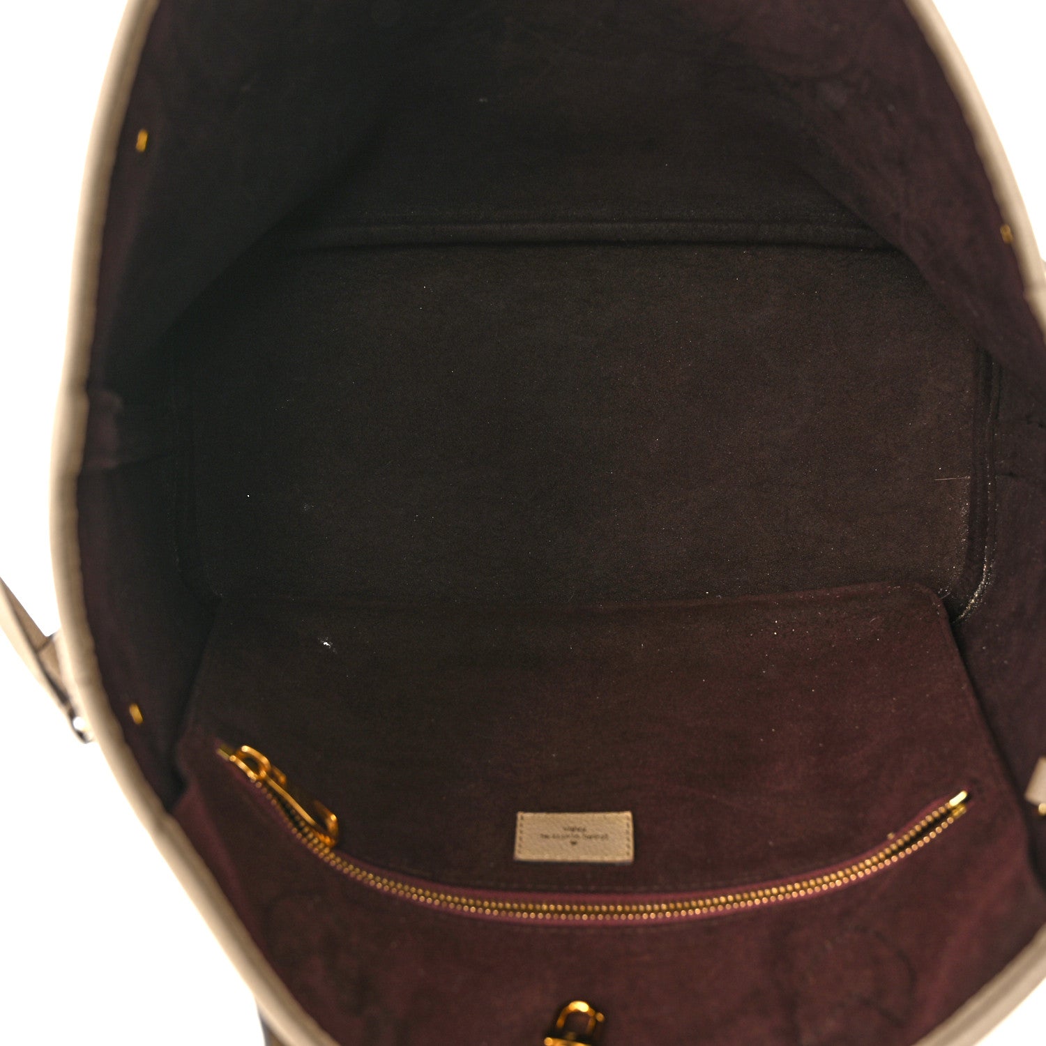 Louis Vuitton Empreinte Monogram Giant Neverfull MM Tourterelle 5 of 10