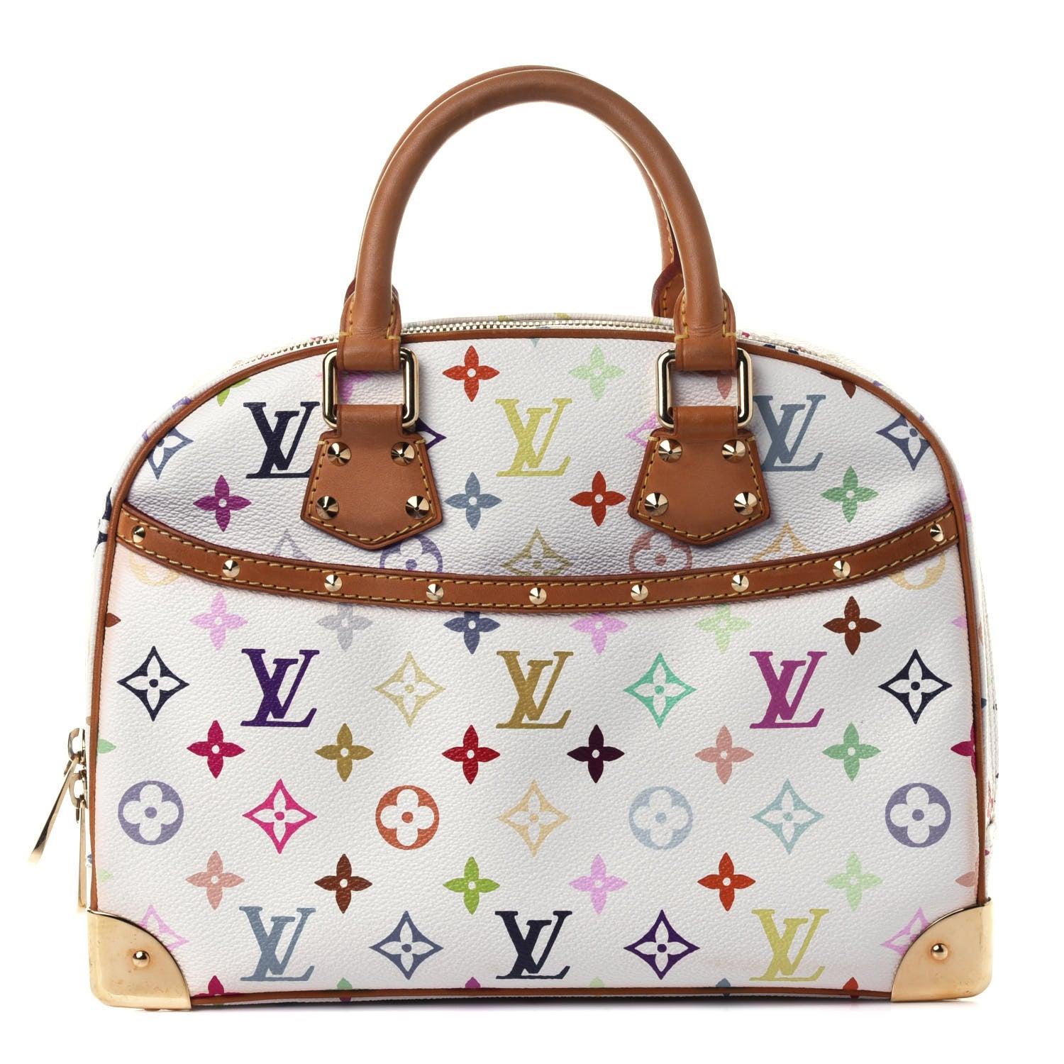 Louis Vuitton Monogram Multicolor Trouville White 1 of 4