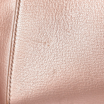 Givenchy Metallic Sugar Goatskin Small Antigona Beauty Wristlet Light Pink 13 of 21