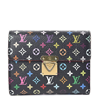 Louis Vuitton Monogram Multicolor Koala Wallet Black 1 of 10