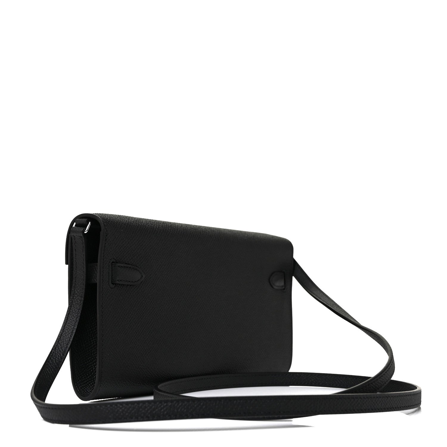 Hermes Epsom Kelly Wallet To Go Black 3 of 9