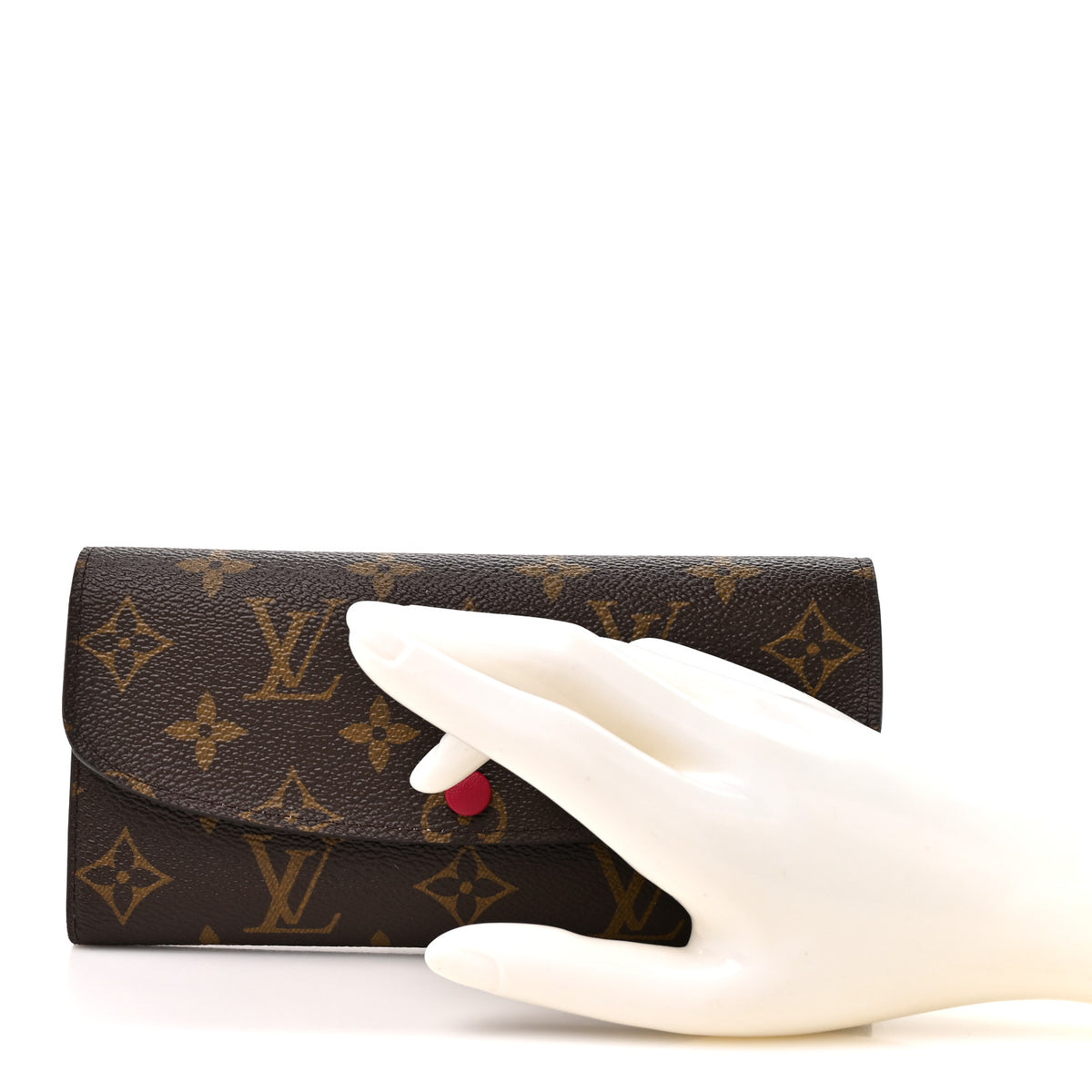 Monogram Emilie Wallet Fuchsia