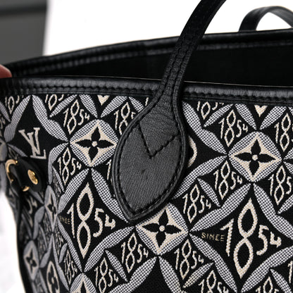 Louis Vuitton Jacquard Since 1854 Neverfull MM Grey 10 of 11