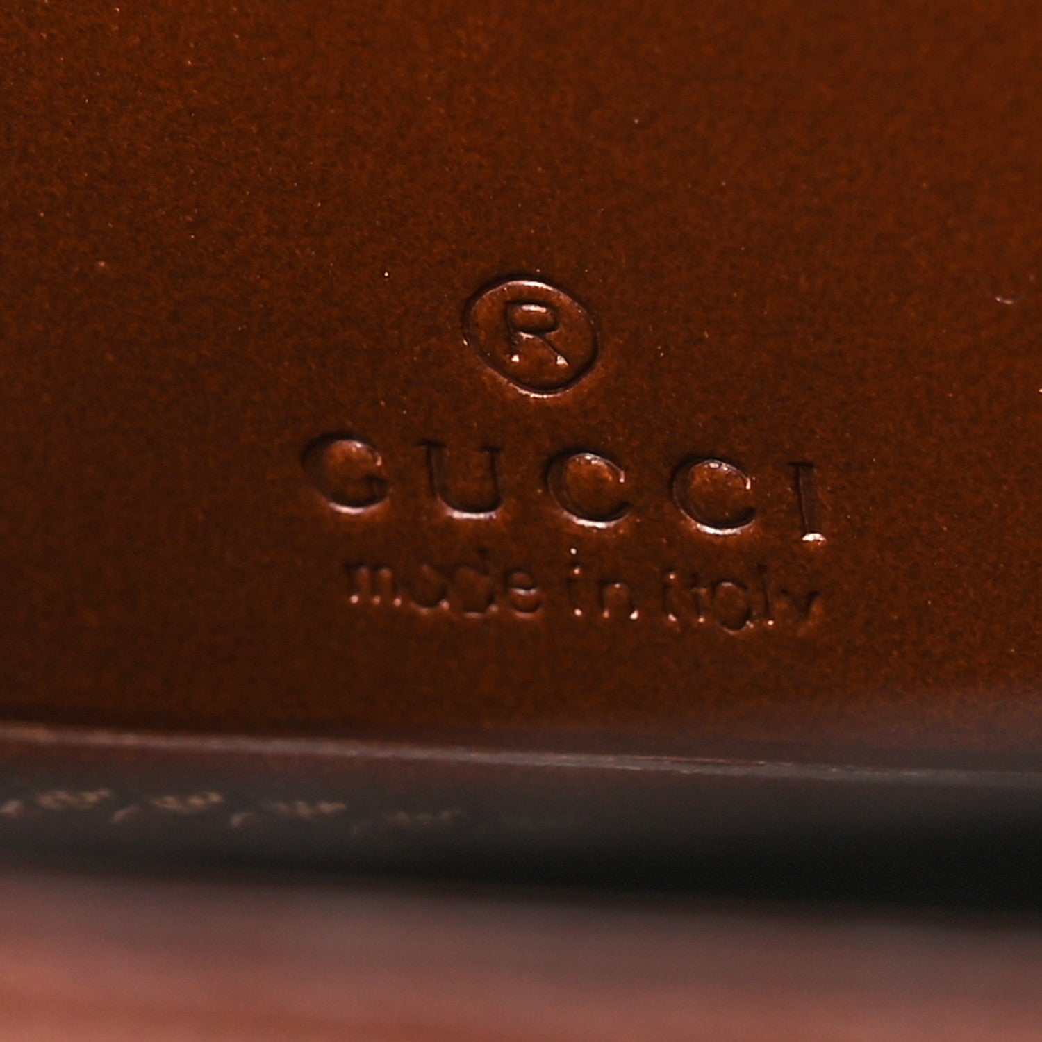 Gucci GG Supreme Monogram Cuoio Toscano Zip Around Wallet Beige Ebony Cuir 6 of 10