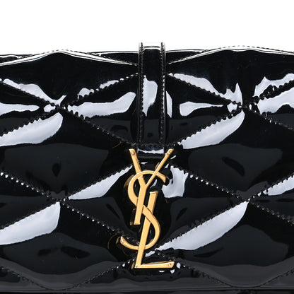 Saint Laurent Patent Quilted Le 57 Diamond Shoulder Bag Black 8 of 10