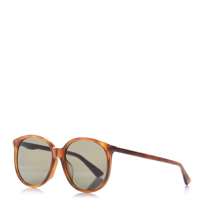 Gucci Acetate Frame Sunglasses GG0261SA Havana 1 of 9