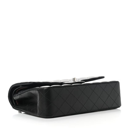 Chanel Lambskin Quilted Medium Double Flap Black 4 of 10