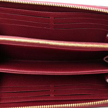 Louis Vuitton Empreinte Zippy Wallet Raisin 5 of 6