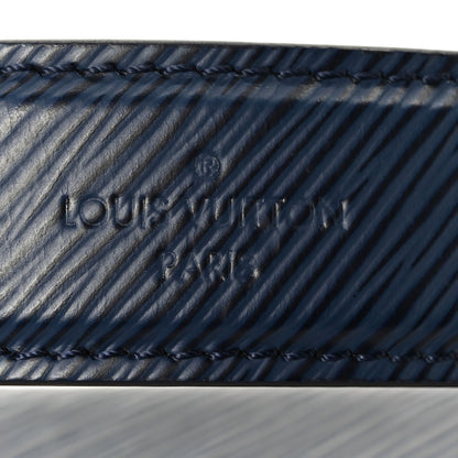 Louis Vuitton Epi Guinguette Twist Shoulder Bag MM Indigo Blue 7 of 10