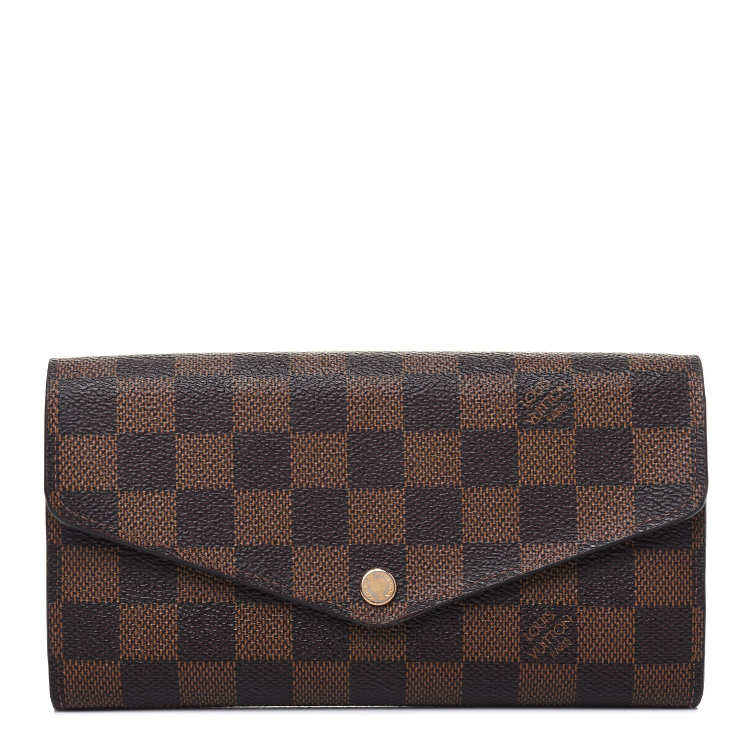 Louis Vuitton Damier Ebene Sarah Wallet NM 1 of 17