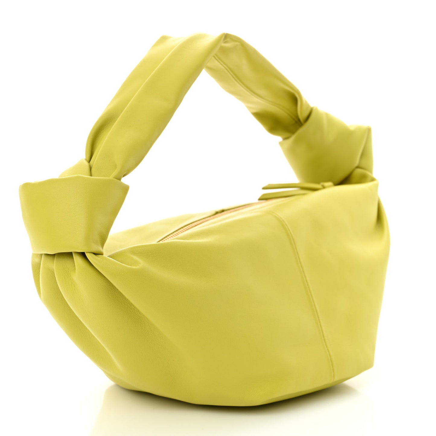 Calfskin Mini Double Knot Bag Kiwi Kiwi